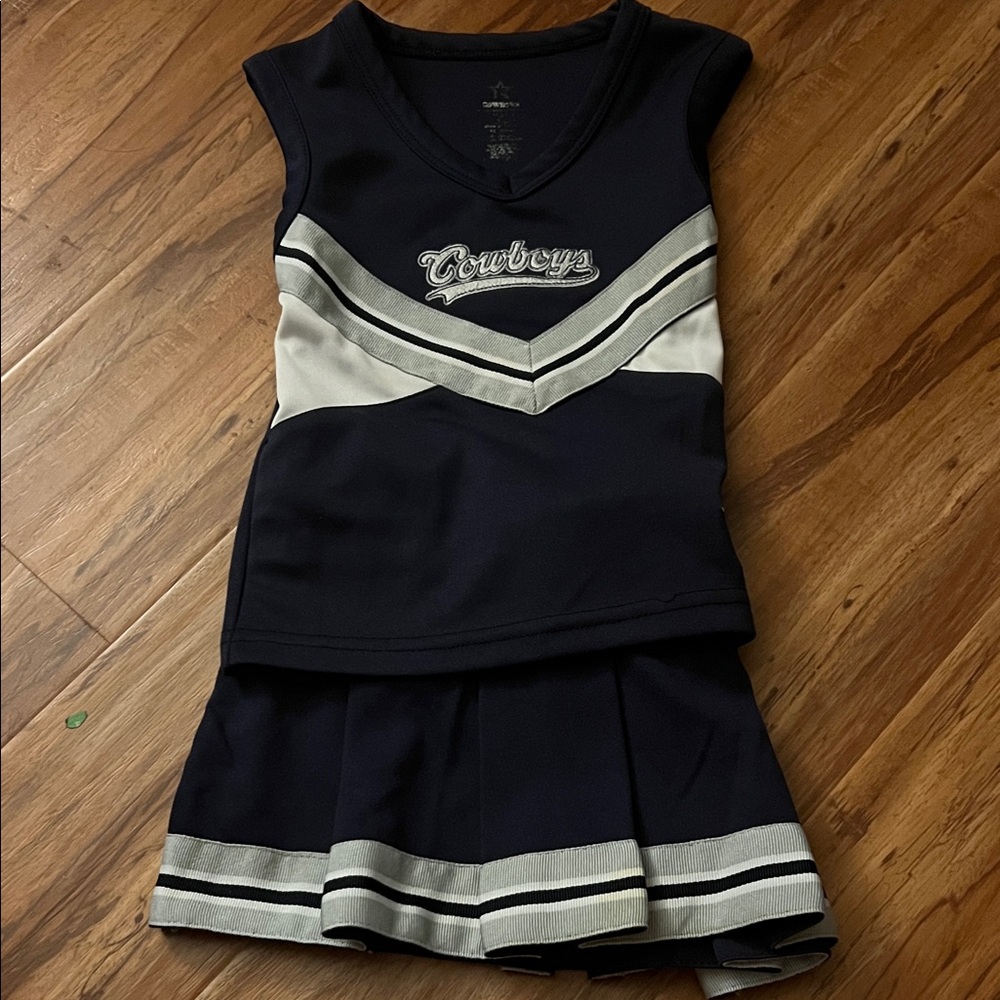 Dallas Cowboys Kids Cheerleading Uniform Size 2t